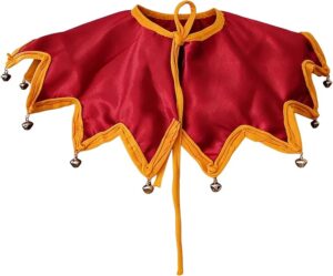 jester neck ruffle