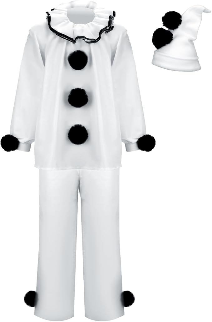 white men clown costume inclusions