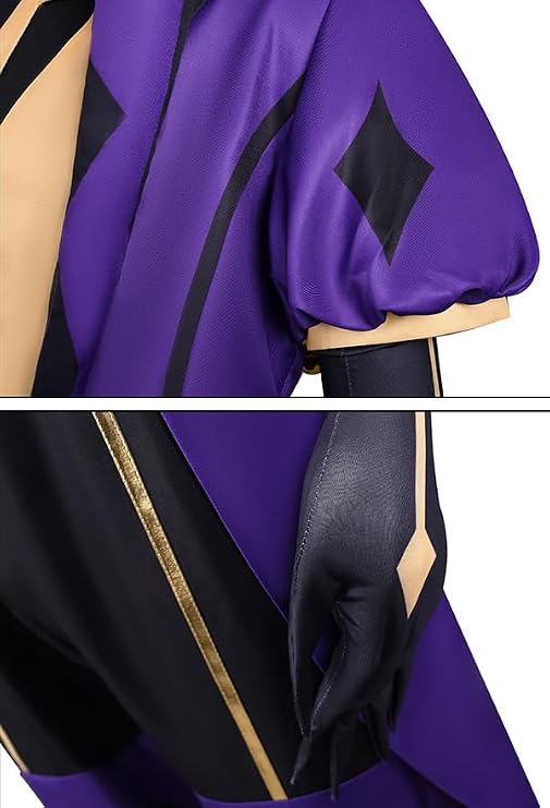 jester purple full set costume patterns